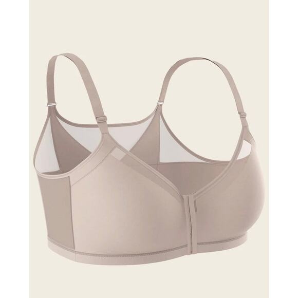 Brand New Leonisa Women's Size 36 Nude Tan Multi Functional Back Support Bra - Picture 5 of 9